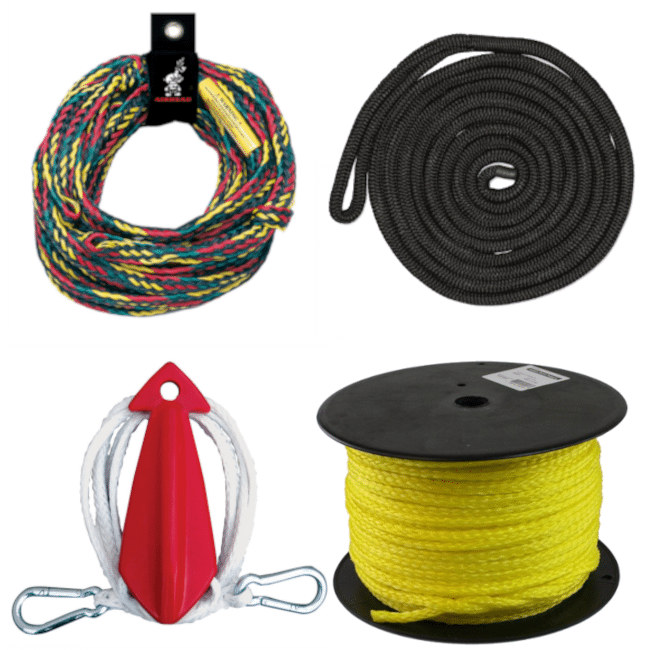 SKI ROPES, ROPES & DOCKLINE